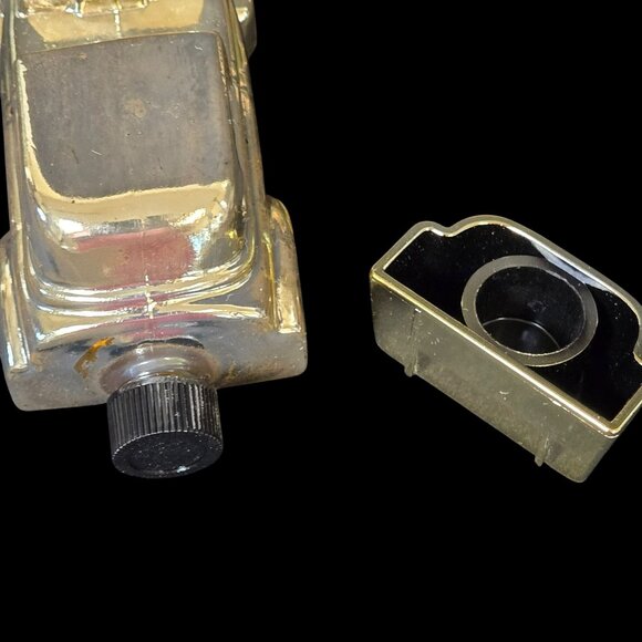 Vtg 70s Avon Solid Gold Cadillac Bottle Decanter Mostly Full - Display Only - Picture 10 of 14